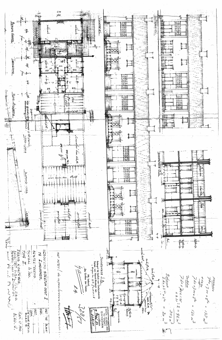 Woningtekening Laag met trapje