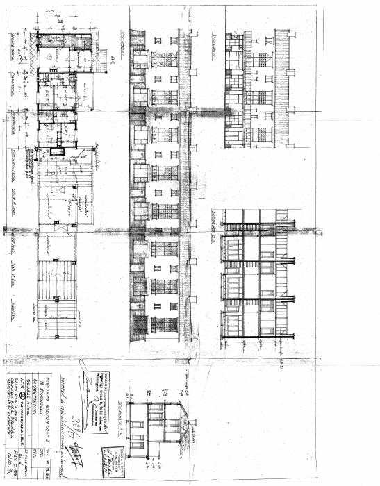 Woningtekening Hoog